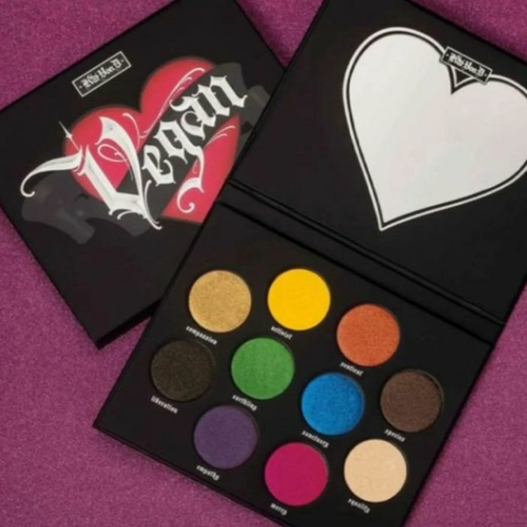 BNIB LE Kat Von D Vegan Love Eyeshadow Palette!!